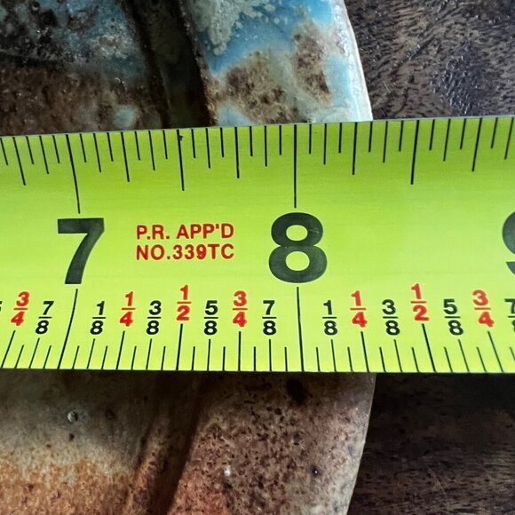 Rustic Vintage Studio Pottery Plate 8.5 - Picture 6 of 6